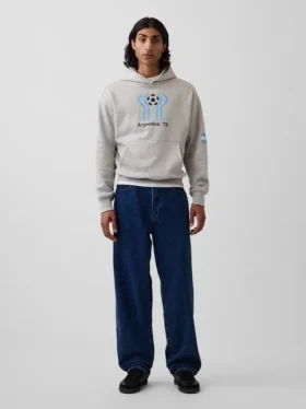 Sweat à capuche oversize en tissu éponge Vintagesoft « Fifa World Cup™ »