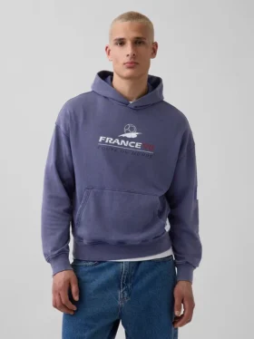 Sweat à capuche oversize en tissu éponge Vintagesoft « Fifa World Cup™ »