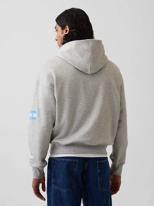 Sweat à capuche oversize en tissu éponge Vintagesoft « Fifa World Cup™ »