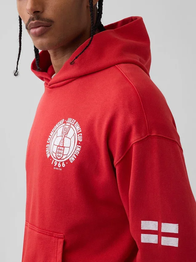Sweat à capuche oversize en tissu éponge Vintagesoft « Fifa World Cup™ »