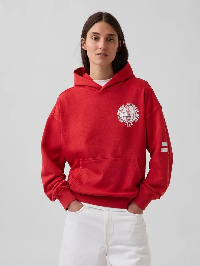 Sweat à capuche oversize en tissu éponge Vintagesoft « Fifa World Cup™ »