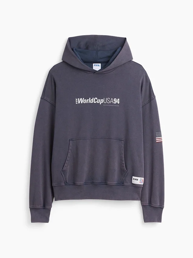 Sweat à capuche oversize en tissu éponge Vintagesoft « Fifa World Cup™ »