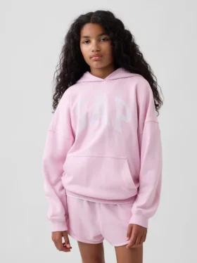 Sweat à capuche oversize en tissu éponge Vintagesoft pour enfants