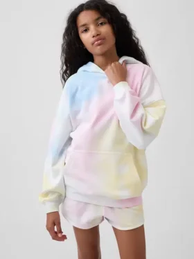 Sweat à capuche oversize en tissu éponge Vintagesoft pour enfants
