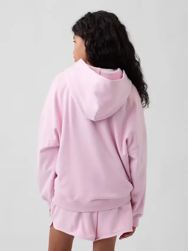 Sweat à capuche oversize en tissu éponge Vintagesoft pour enfants