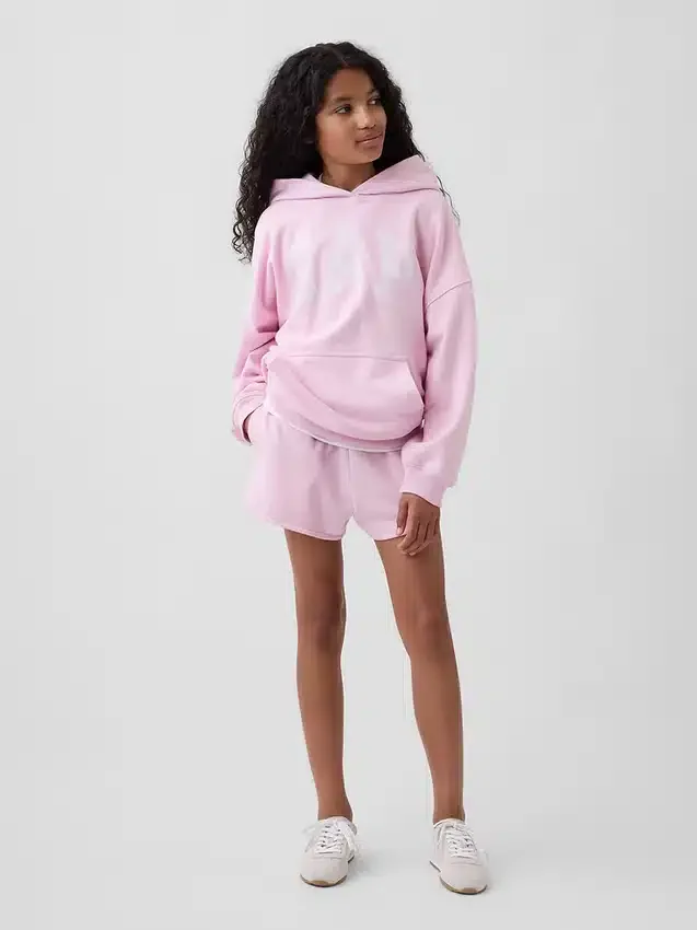 Sweat à capuche oversize en tissu éponge Vintagesoft pour enfants