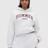 Sweat à capuche oversize épais GAP × Summer Fridays avec logo