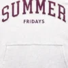 Sweat à capuche oversize épais GAP × Summer Fridays avec logo