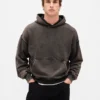 Sweat à capuche oversize épais pour adulte