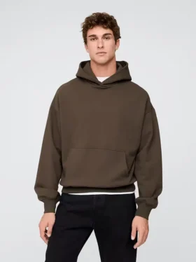 Sweat à capuche oversize épais pour adulte