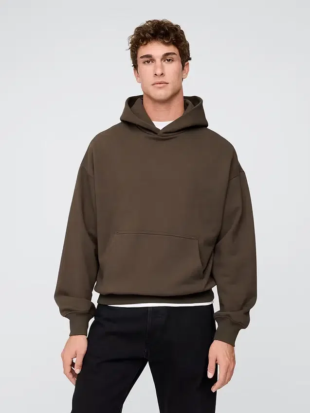 Sweat à capuche oversize épais pour adulte