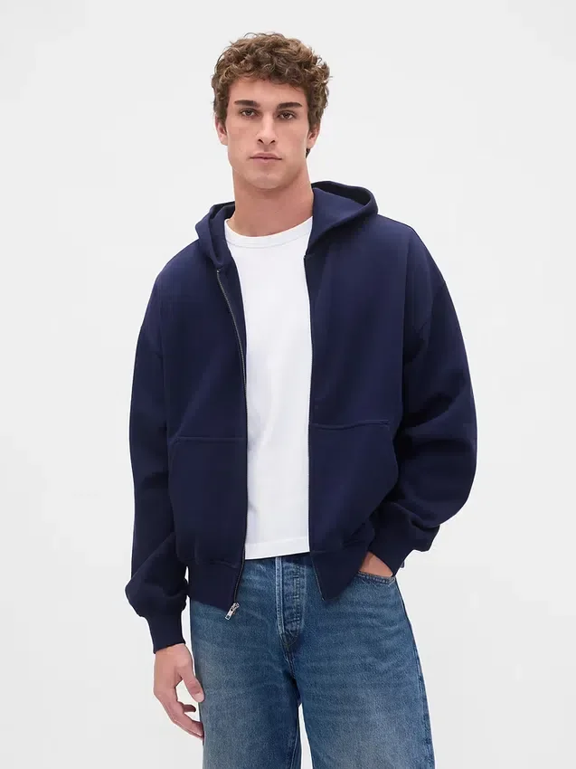 Sweat à capuche oversize épais pour adulte