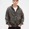 Sweat à capuche oversize épais pour adulte