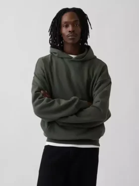 Sweat à capuche oversize épais pour adulte