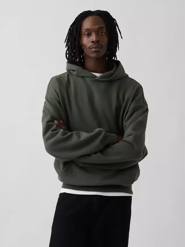 Sweat à capuche oversize épais pour adulte