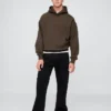 Sweat à capuche oversize épais pour adulte