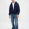 Sweat à capuche oversize épais pour adulte