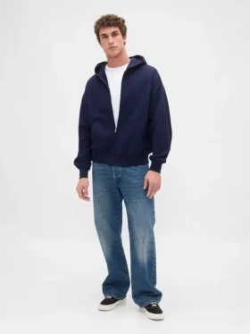 Sweat à capuche oversize épais pour adulte