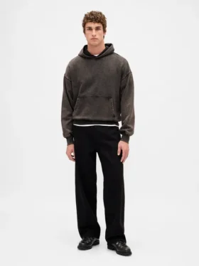 Sweat à capuche oversize épais pour adulte