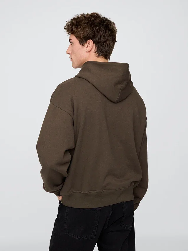 Sweat à capuche oversize épais pour adulte