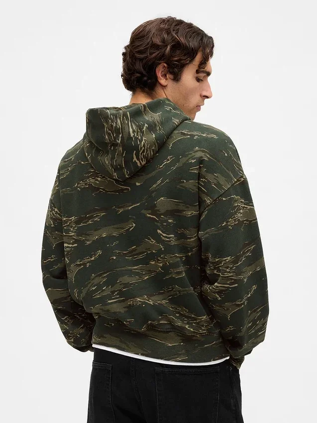 Sweat à capuche oversize épais pour adulte