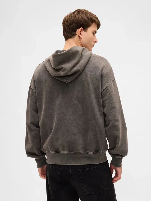 Sweat à capuche oversize épais pour adulte