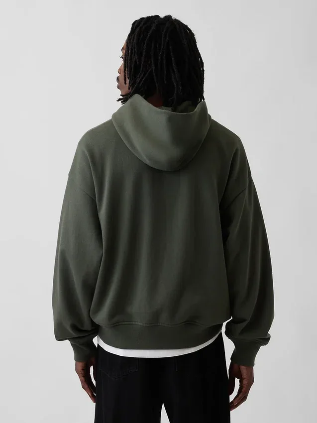 Sweat à capuche oversize épais pour adulte