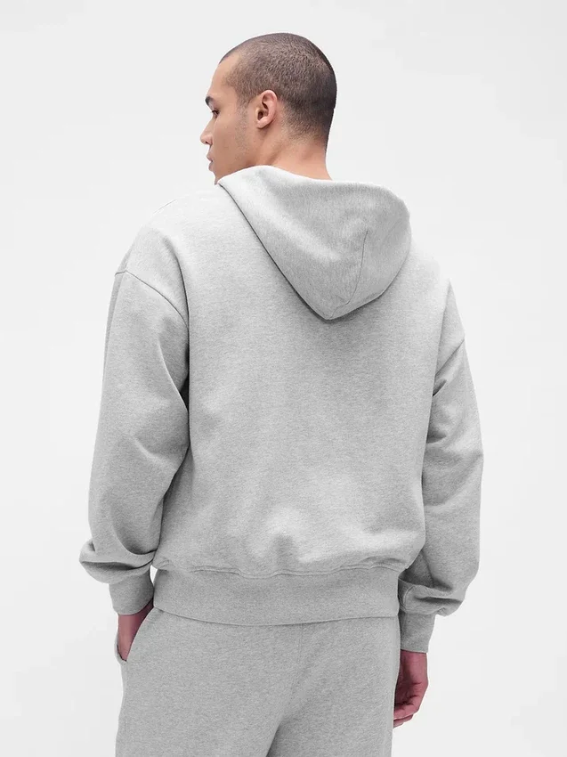 Sweat à capuche oversize épais pour adulte
