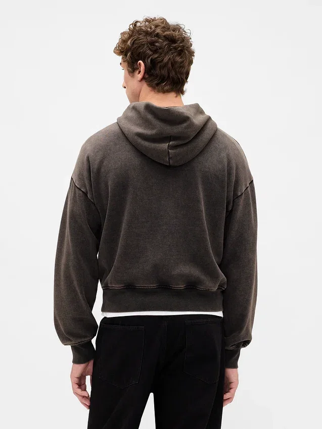 Sweat à capuche oversize épais pour adulte