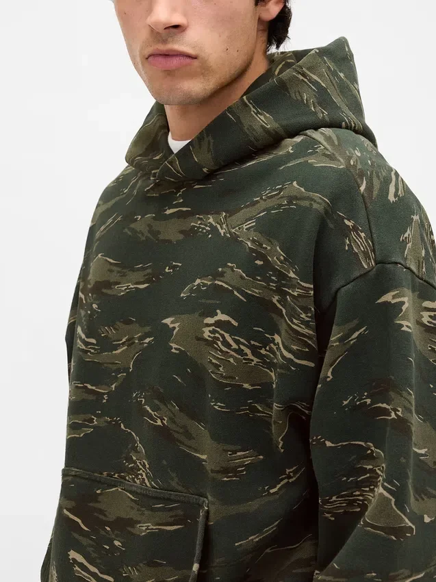 Sweat à capuche oversize épais pour adulte