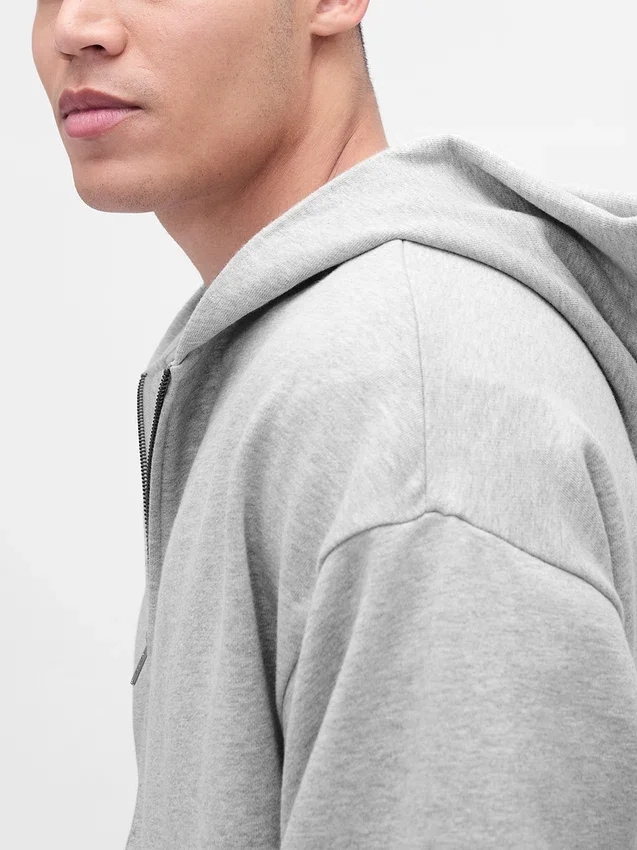 Sweat à capuche oversize épais pour adulte