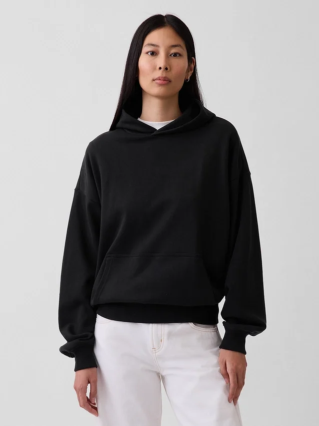 Sweat à capuche oversize épais pour adulte