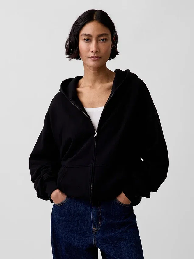 Sweat à capuche oversize épais pour adulte