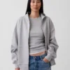 Sweat à capuche oversize épais pour adulte