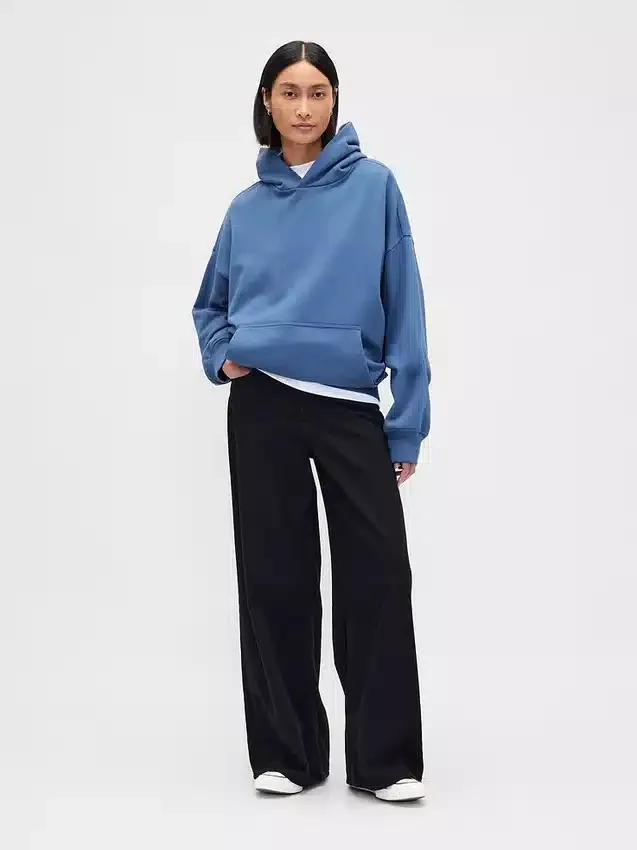 Sweat à capuche oversize épais pour adulte