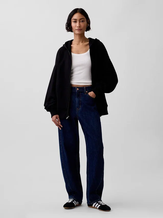 Sweat à capuche oversize épais pour adulte