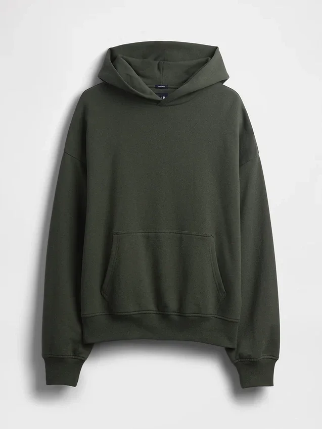 Sweat à capuche oversize épais pour adulte