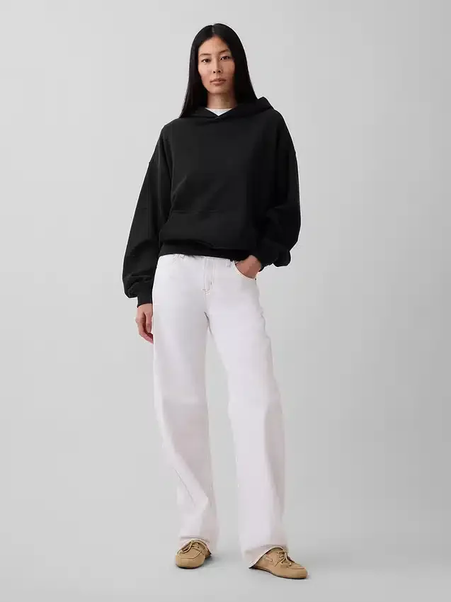 Sweat à capuche oversize épais pour adulte
