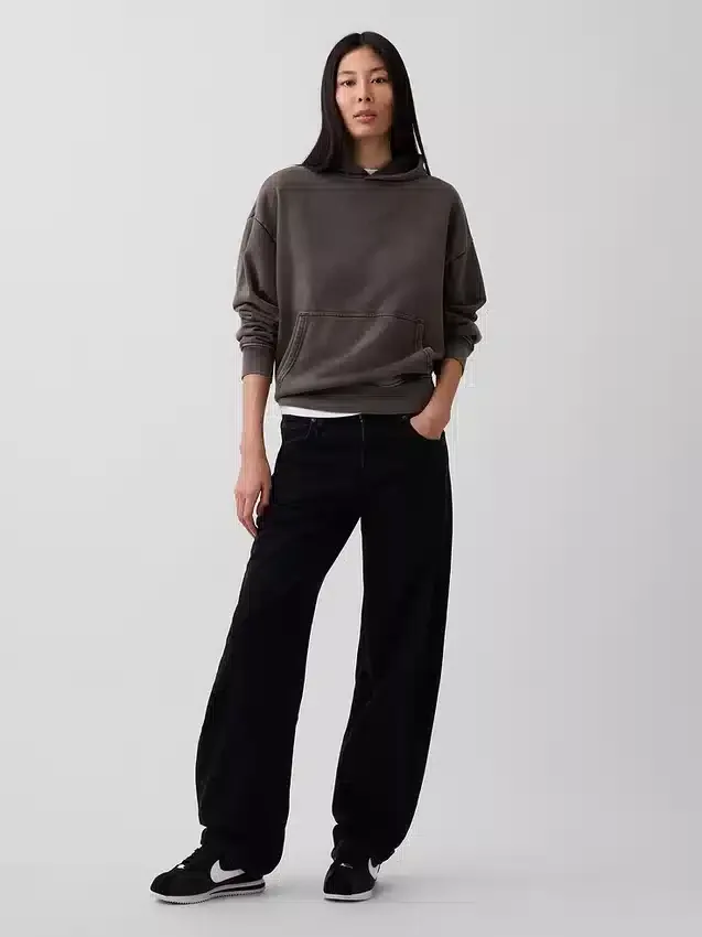 Sweat à capuche oversize épais pour adulte