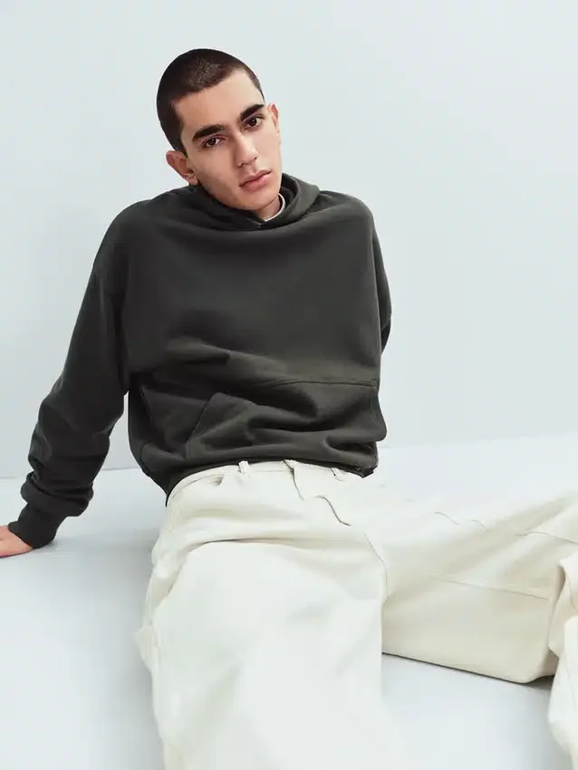 Sweat à capuche oversize épais pour adulte