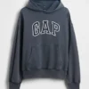 Sweat à capuche oversize épais pour adulte avec logo