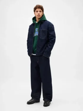 Sweat à capuche oversize pour adulte en molleton français extra-épais avec logo