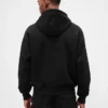Sweat à capuche oversize pour adulte en molleton français extra-épais avec logo