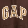 Sweat à capuche oversize pour adulte en molleton français extra-épais avec logo