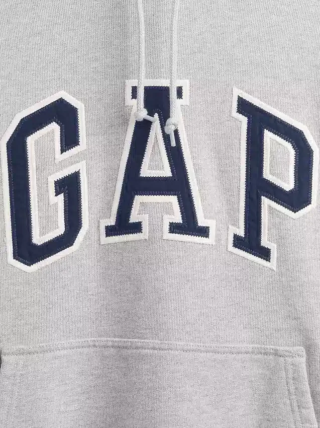 Sweat à capuche oversize pour adulte en molleton français extra-épais avec logo