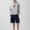Sweat à capuche oversize Vintagesoft avec logo Americana