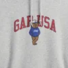 Sweat à capuche oversize Vintagesoft avec logo Americana
