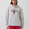 Sweat à capuche oversize Vintagesoft avec logo Americana