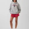 Sweat à capuche oversize Vintagesoft avec logo Americana