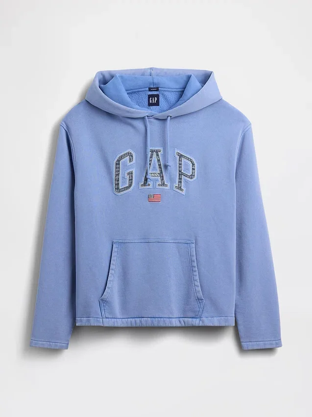 Sweat à capuche oversize Vintagesoft avec logo Americana